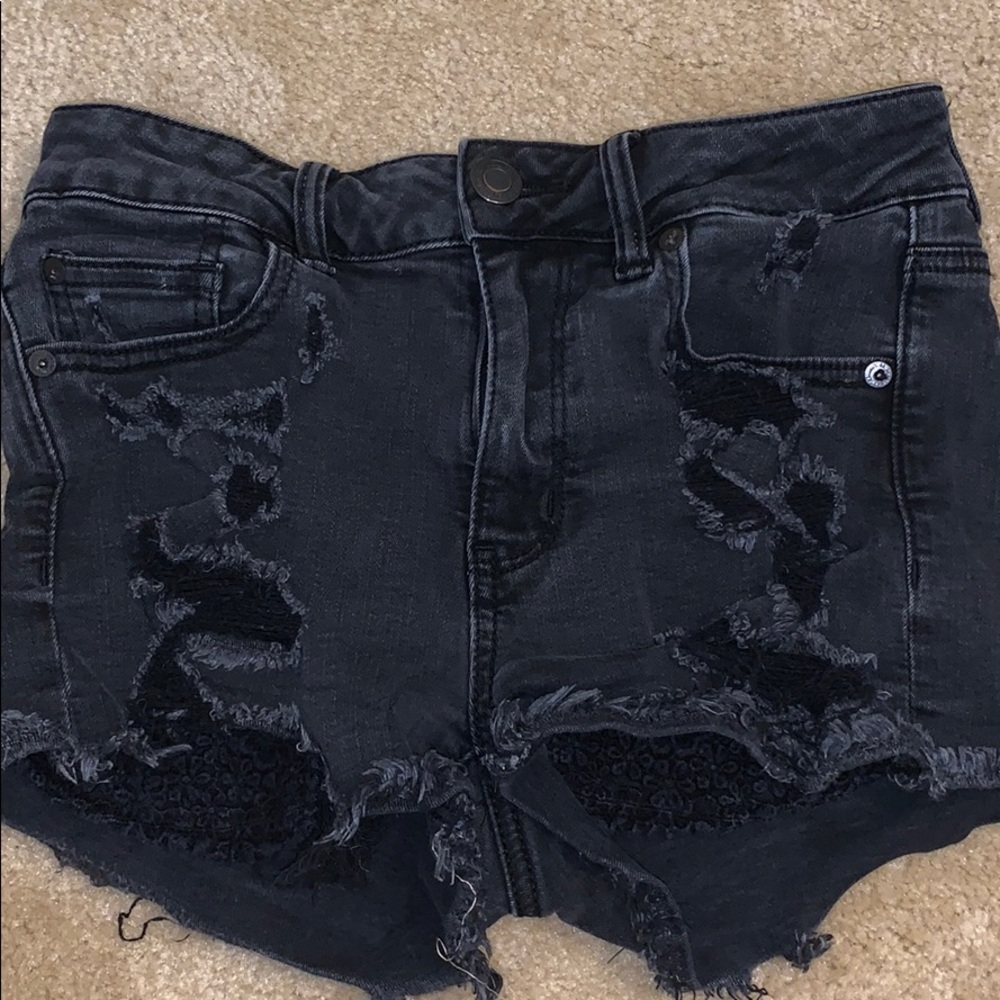 American Eagle super stretch hi-rise shortie